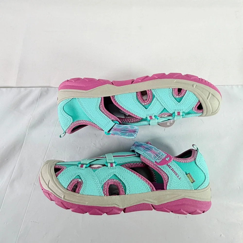 Merrell Hydro Girls Size 7‎ M Turquoise Purple Water Sport Sandals New in Box